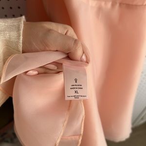Selkie Peach Mini Dress